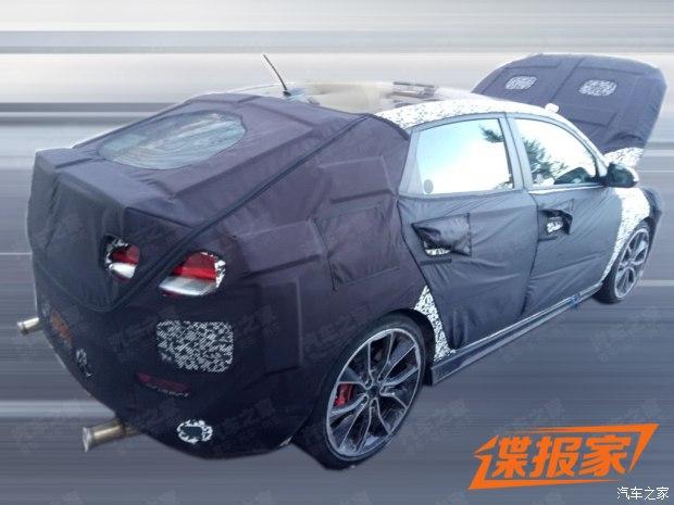 年轻化轿跑范 现代i30 fastback路试谍照 