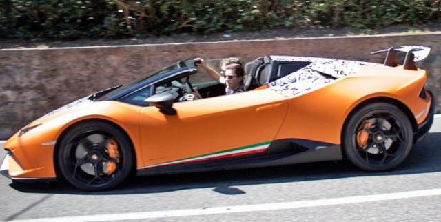 极致性能 huracan performante敞篷版曝光